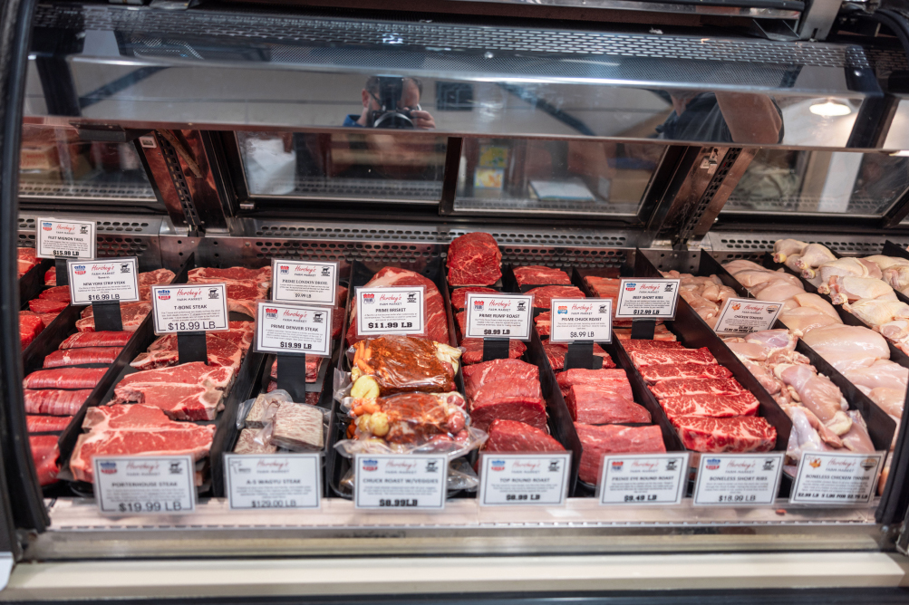 meat display